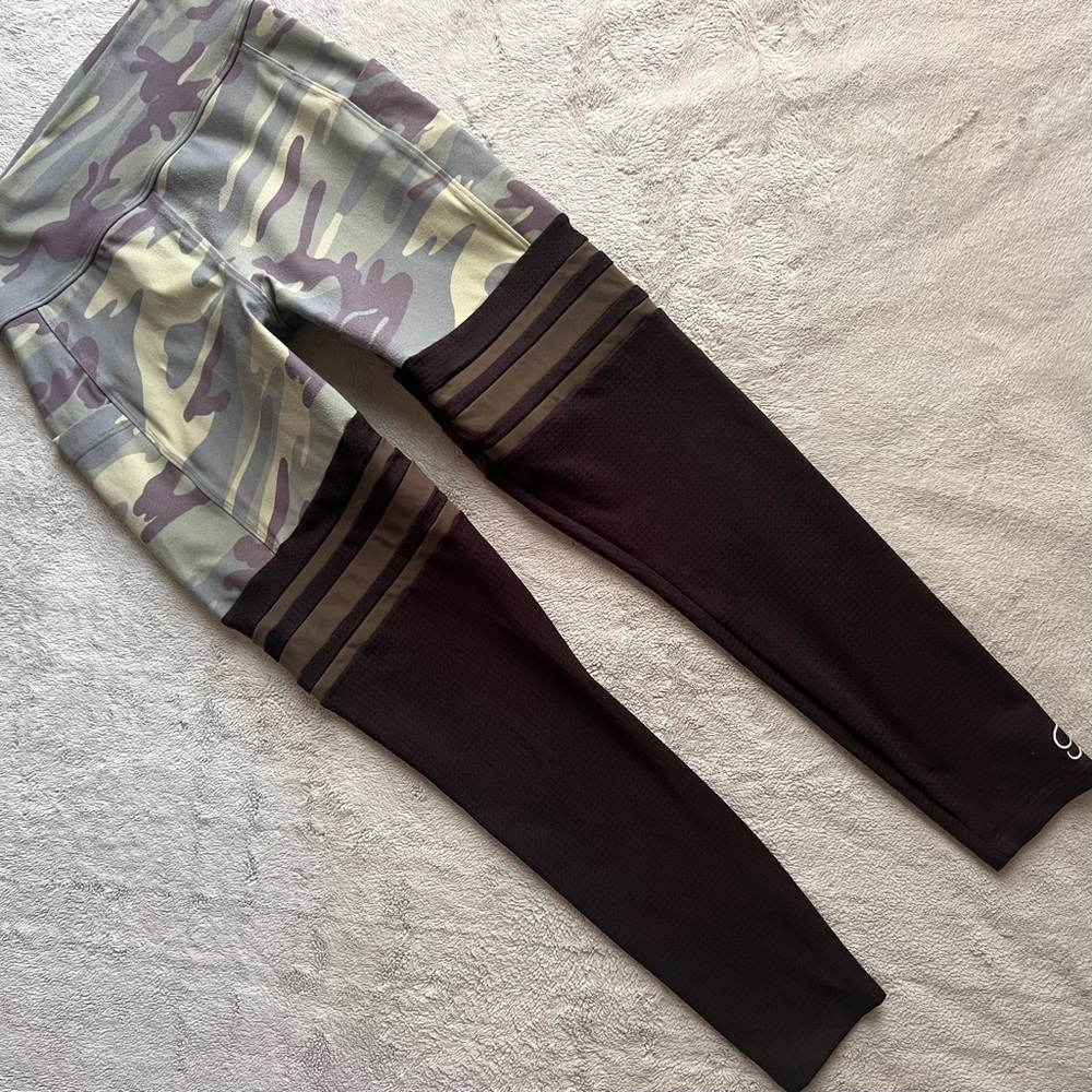 Bombshell Sportswear Camouflage and Black Leggings
